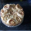 El cooksnap de flor cuando hizo Torta 80 golpes rellena de membrillo.
