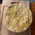 El cooksnap de mari danitza cuando hizo Kuchen de manzana con crema pastelera.