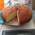 El cooksnap de Juliana Basualdo cuando hizo Torta rápida con Casancrem.