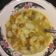 El cooksnap de Luisa Casas cuando hizo Sopa de pasta con alitas de pollo.