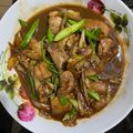 Carol Chen 的 青蒜烏魚膘 cooksnap