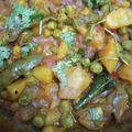 Sarika Uthaya's cooksnap of when they made பீஸ் பொட்டேட்டோ பாட்டர் மசாலா (Peas potato butter masala recipe in tamil).