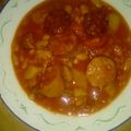 El cooksnap de Vero cuando hizo Guiso de porotos de manteca picante.