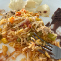 El cooksnap de Dario Solorzano cuando hizo Arroz con Pollo.
