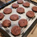 El cooksnap de Silvia Eli cuando hizo Galletitas de algarroba.
