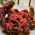 Cooksnap Ziana Chesaad semasa beliau membuat Ikan Keli Goreng Berlada.