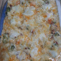 El cooksnap de Akane 613 cuando hizo Patatas al horno con chorizo patatero y pollo.