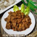 Cooksnap Mamamikael Oven semasa beliau membuat Rendang Daging & Paru.