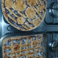 El cooksnap de Yesikii Chamorro Ch cuando hizo Pasta frola con mermelada de frutilla.