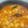 El cooksnap de Leon MpV cuando hizo Patatas a la riojana.