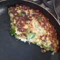 El cooksnap de Pame Repp cuando hizo Tortilla de zapallitos.