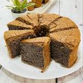 Cooksnap dari Juliana Tendeas untuk resep Chiffon Cake Ketan Hitam aka Black Glutinous Rice Chiffon Cake nikmat