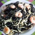El cooksnap de Maria Martinez Navarro cuando hizo Spaghetti, blanco y negro, del mar.