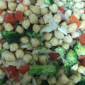 El cooksnap de Maria Jose Lopez Sellares cuando hizo Ensalada de garbanzos con brócoli.