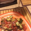 El cooksnap de Carlos Villarreal cuando hizo Ensalada griega.