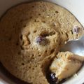 El cooksnap de Noemí Guillamón cuando hizo Mugcake frutal fit (sin harina).