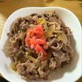 のりくうちゃん's cooksnap of when they made ☆牛丼☆.