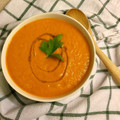 El cooksnap de Cristina Cryss cuando hizo Crema de calabaza.