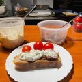 Czijáky Zsuzsanna Cooksnap-ja, amikor elkészítette a(z) Szardellakémes pirítós receptet.