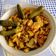 El cooksnap de Atalanta cuando hizo Patatas al pimentón-vegano.