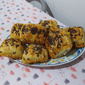 El cooksnap de Yáiza cuando hizo Napolitanas de chocolate.