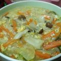 Cooksnap dari Ervina untuk resep Sup Telur dengan Jamur (Egg drop Soup) #Vegetarian