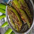 Aruna Purwar का कुकस्नैप जब उन्होंने भरवां हरी मिर्च (Bharwan Hari Mirch recipe in Hindi) बनाया था।