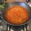 El cooksnap de Daniel sanchez cuando hizo Arroz con mejillones y curry.
