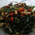 Cooksnap dari Ike Maniezz untuk resep Tumis kangkung ikan tempe