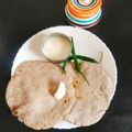 Jyoti Prakash Assudani's cooksnap of when they made Ragi bran flour noni saag dahi chila.