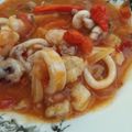 Cooksnap dari Siti Aminah Rosady untuk resep Cumi pedas manis