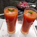 Saranya Vignesh's cooksnap of when they made Papaya Tropical Juice.