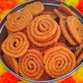 Neeta Bhatt का कुकस्नैप जब उन्होंने बीटरूट चकली (beetroot chakli recipe in Hindi) बनाया था।
