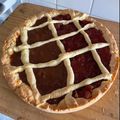 El cooksnap de Iri 👩🏻‍🍳 cuando hizo Pasta frola de membrillo 😋😋😋.