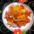 Anupama Maheshwari का कुकस्नैप जब उन्होंने स्वीट कॉर्न चाट (Sweet corn Chaat recipe in hindi) बनाया था।