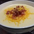 Yazz's cooksnap of when they made Cheesy Bacon Potato Soup.
