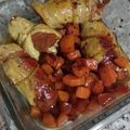 El cooksnap de Paola Lozano Zafra cuando hizo Rollitos de Pollo rellenos de Jamón ibérico.