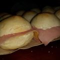 El cooksnap de Noemí Quintana cuando hizo Pebetes de Jamón y Queso (pancitos).