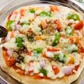 SAHEJPREET SINGH's cooksnap of when they made Pizza with readymade Pizzabase.