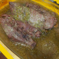 El cooksnap de Beto cuando hizo Asado Carnicero al Horno en cama de Verduras.