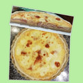 El cooksnap de Patricia Copello cuando hizo Quiche lorraine.