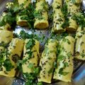 Pooja Maheshwari का कुकस्नैप जब उन्होंने खांडवी (Khandvi recipe in Hindi) बनाया था।