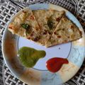 vinita का कुकस्नैप जब उन्होंने मूली का पराठा (Mooli ka paratha recipe in hindi) बनाया था।