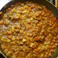 El cooksnap de Camila Ferrero cuando hizo Curry japonés.