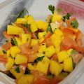 Angela's cooksnap of when they made 😏Easy Peasy Mango Salsa.