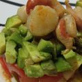 El cooksnap de Eduardo Gutiérrez cuando hizo Tartar de vieiras.