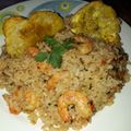 El cooksnap de ana carolina perez cuando hizo Arroz 🍚 con coco y camarones 🍤.
