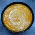 Cooksnap de mysweetgourmandise sur la recette Soupe carottes persil avec morceaux de chèvre fermier et mont d'or