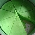 Cooksnap dari Siti Sanah untuk resep Bolu pandan kukus takaran sendok