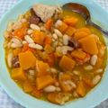 El cooksnap de Cristina Venegas Bautista cuando hizo Potaje de alubias con judías verdes y calabaza.